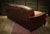 2-Seater Sofa in Burgundy Leather and Velvet from George Smith, 2010s For Sale - Image 9 of 18