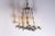 Mid 20th Century French Wrought Iron Chandelier For Sale In Atlanta - Image 6 of 12