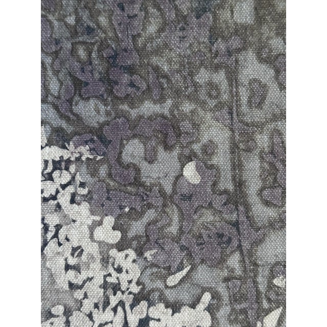 Zoffany 5 1/2 Yards Belvoir Mineral Fabric For Sale In Raleigh - Image 6 of 7