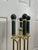 Vintage Green Marble Fireplace Tools - Set of 5 For Sale - Image 4 of 18