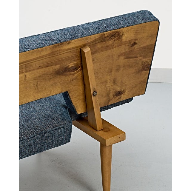 Blue Sofa Daybed from Miroslav Navratil, 1960s For Sale - Image 8 of 14