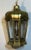 Metal 1990s Hand Crafted Solid Brass Hanging Lantern For Sale - Image 7 of 12
