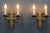 Gold Antique French Gilt Wrought Iron Sconces, 1890s, Set of 2 For Sale - Image 8 of 18