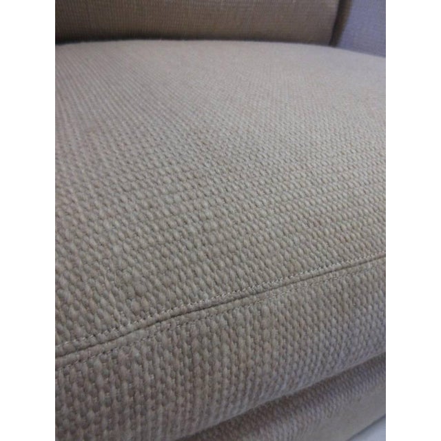 Mid-Century Modern Knoll Charles Pfister Mid-Century Lounge Chairs in Peach - A Pair For Sale - Image 3 of 8