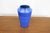 Blue and black ceramic vase, 1960s