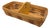 Longaberger Divided Bread Cracker Basket For Sale