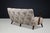 1930s Italian Art Deco Walnut Sofa with Original Floral Upholstery, 1930s For Sale - Image 5 of 13
