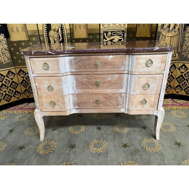 Period: 19th century Style: Louis 15th - Transition Condition: Fully restored in our whorkshop Material: Solid wood Width:...