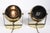 Mid 20th Century Mid Century Brass Ball Pin Up Sconces Wall Light Spotlight Light Table Lamps - Pair For Sale - Image 14 of 14