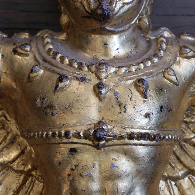 Metal Thai Garuda Wall Hanging Statue For Sale - Image 7 of 9