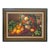 Late 20th Century Signed, Illegible - Untitled Floral and Fruit Still Life, Oil on Canvas For Sale