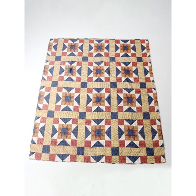 Vintage Americana Quilt For Sale - Image 10 of 12