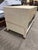Elevate your bedside with this sophisticated Restoration Hardware shagreen nightstand, finished in a versatile warm beige...