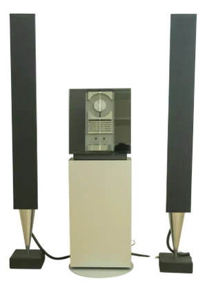 Beosystem 2500 & Beolab 8000 Stereo System from Bang & Olufsen, 1990s, Set of 4