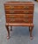 Queen Anne Vinage Solid Cherry Queen Anne Style Silverware Chest For Sale - Image 3 of 12