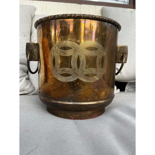 1970s Regency Hollywood Champagne Chiller/ Planter For Sale - Image 14 of 17