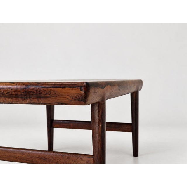 Side Table in Rosewood by Johannes Andersen for CFC Silkeborg, Denmark, 1960s For Sale - Image 12 of 18