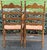 Rustic Pair of Rustic English Country Ladder-Back Armchairs With Woven Rush Seats For Sale - Image 3 of 12