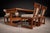 Brown “Cuiaba” Dining Set in Hardwood, Sergio Rodrigues, 1970s For Sale - Image 8 of 13