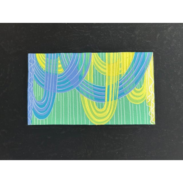 Erté, Harmony, 1930s, Tempera on Cardboard For Sale - Image 3 of 8