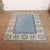 Large mid 20th Century Swedish woven wool rug designed by Ingegerd Silow. This rug is has recently been professionally...