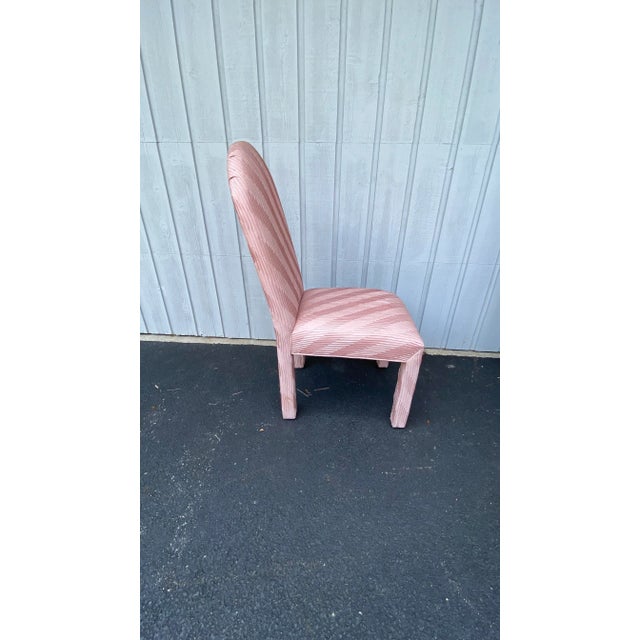 1980s 1980’s Milo Baughman Style Dining Chairs From Design Institute of America - Set of 6 For Sale - Image 5 of 11