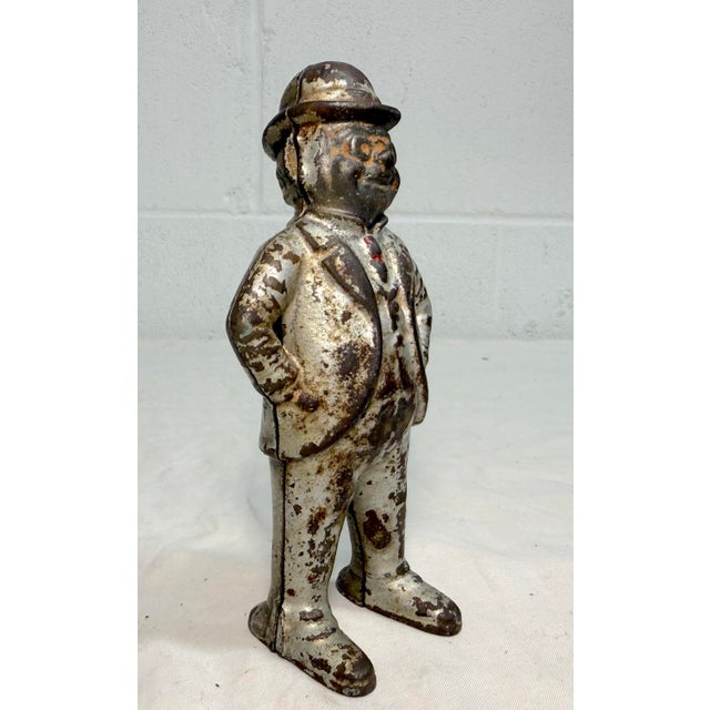 This Antique Hubley Cast Iron "Foxy Grandpa" still bank is a unique and collectible piece made right around 1900. This...