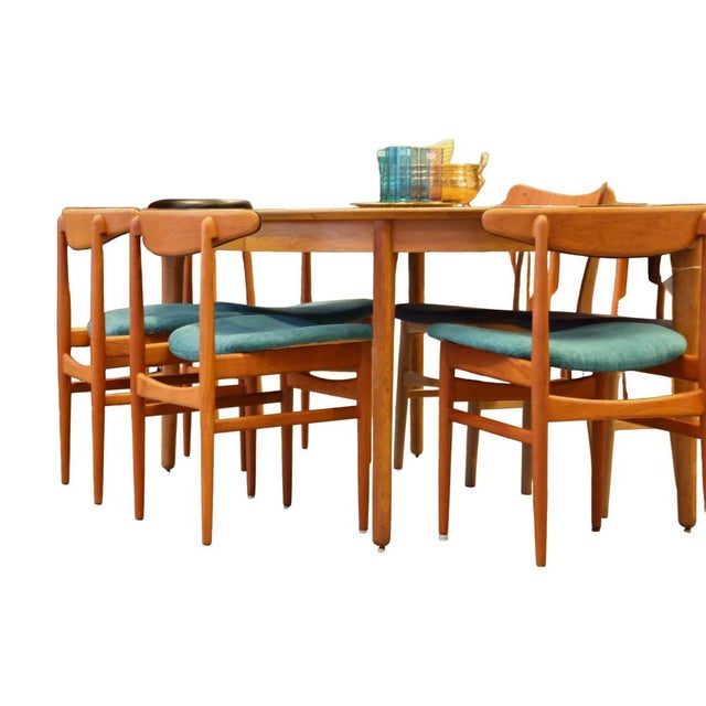 Danish Teak Dining Chairs by Knud Faerch, 1960s, Set of 4 For Sale - Image 9 of 18