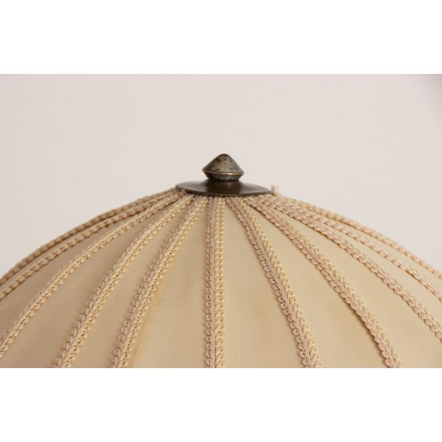 Large Art Deco Sculptural Lamp of Female Skater on Stepped Marble Base, 1930s For Sale - Image 10 of 13