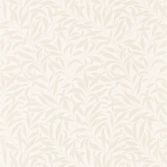 Morris & Co Pure Willow Bough Wallpaper in Ivory/Pearl For Sale