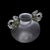 Lalique René Lalique 1926 Bouchardon Handle Vase in Opalescent Glass For Sale - Image 4 of 5