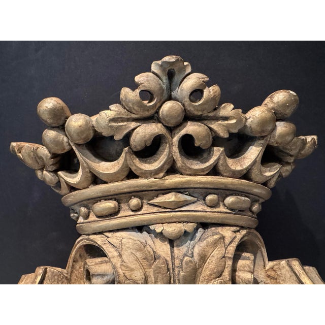 Late 19th Century Fabulous Antique Gilt Overdoor/Fragment For Sale - Image 5 of 7