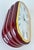 Late 20th Century Cartier Paris Accordion Clock With Date and White Roman Numeral Dial Circa 1980 For Sale - Image 5 of 12