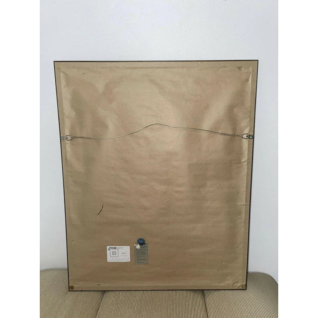 Printmaking Materials 1970s Surrealist Yosl Bergner Hand-Colored Lithograph from The Baron Rothschild Folio, Framed For Sale - Image 7 of 8