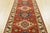 2020s Kazak Runner 2'7'' X 9'9'' Red Wool Tribal Hand-Knotted Oriental Rug For Sale - Image 5 of 10