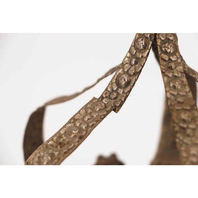 19th Century Portuguese Baroque Saint Crown, Tin For Sale - Image 17 of 17