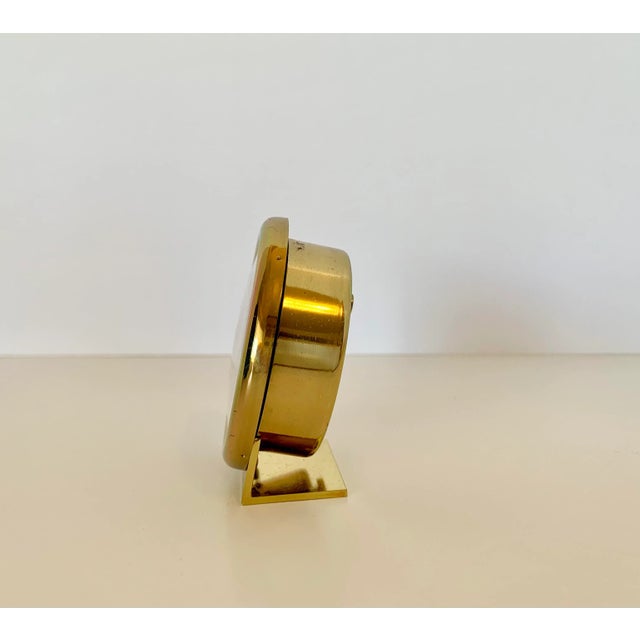 Vintage 1970s German Bulova Table/Desk Clock For Sale - Image 4 of 9