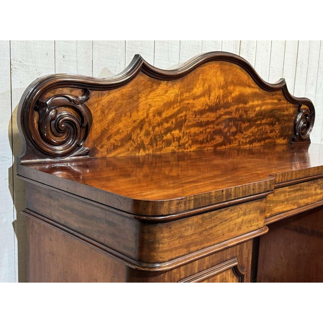 19th Century Victorian Mahogany Serving Cart For Sale - Image 6 of 18