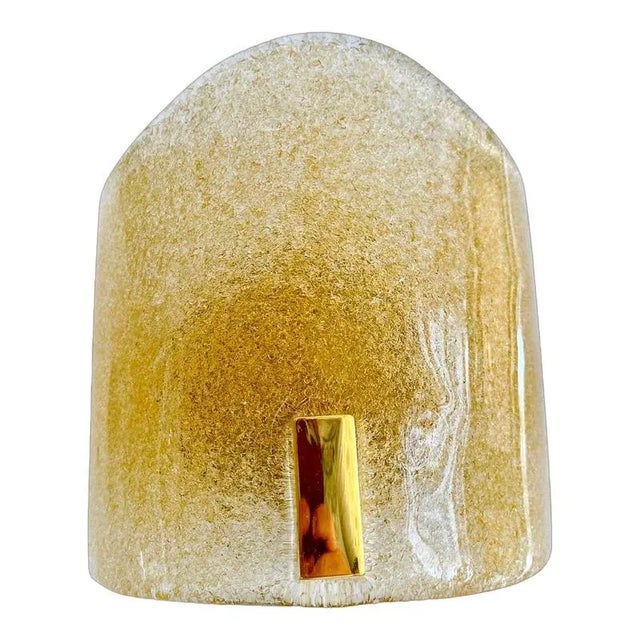 Murano Due Wall Light in 24 Ct Gilt Gold, Italy, 1990 For Sale - Image 10 of 10