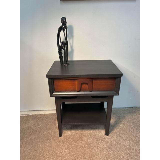 Mid-Century Modern Vintage Mid Century Modern Nightstand by Caldwell Furniture Company, Attributed For Sale - Image 3 of 7