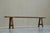 French Provincial Bench in Oak, 1950s For Sale - Image 6 of 12