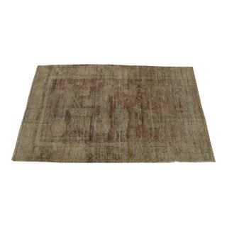 Late 19th Century Vintage Muted Samarkand Rug For Sale