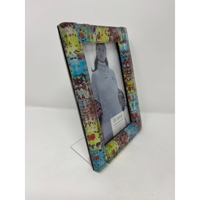 Contemporary Murano Glass Picture Frame For Sale - Image 3 of 6