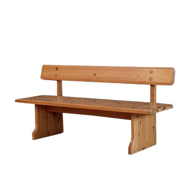 Mid-Century Pine Bench from Karl Andersson & Söner, 1960s For Sale