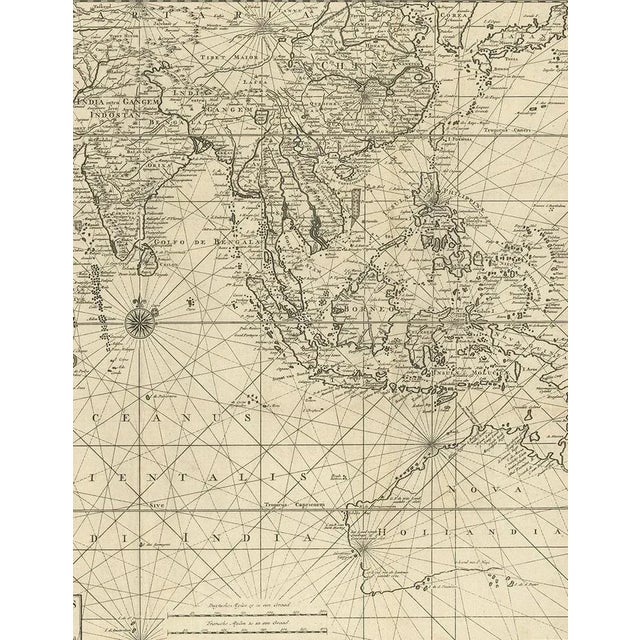Antique Map of South East Asia, 1726 For Sale - Image 4 of 10