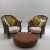 Antique French Bergere Rattan Lounge Chairs, 1880, Set of 2 For Sale - Image 12 of 12