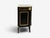 Maison Jansen Style, Louis XVI Bow Front Chest, Ebonized Wood, France, 1900s For Sale - Image 15 of 17