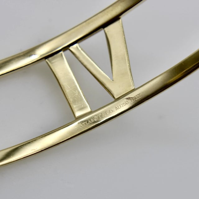 Vintage 18k Gold Tiffany & Co. Atlas Bracelet For Sale - Image 12 of 12
