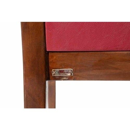 1950s Vintage Chairs by Silvio Cavatorta, Italy, 1950s, Set of 3 For Sale - Image 5 of 8