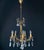 Vintage Italian Chandelier in Bronze and Brass, 1950s For Sale - Image 4 of 10